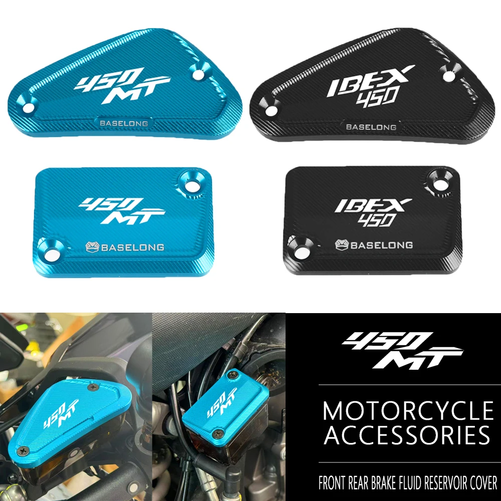 

For CFMOTO CF 450MT MT450 IBEX 450 MT 2024 2025 26 Motorcycle Brake Reservoir Guard Front Brake Fluid Reservoir Cover Protector