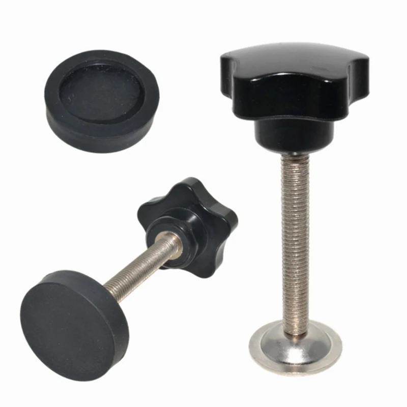 Star Knobs Thread Clamping Knob Screw Hand Tightening Knob Corrosion Resistant for Mechanical Equipments, Instruments DropShip