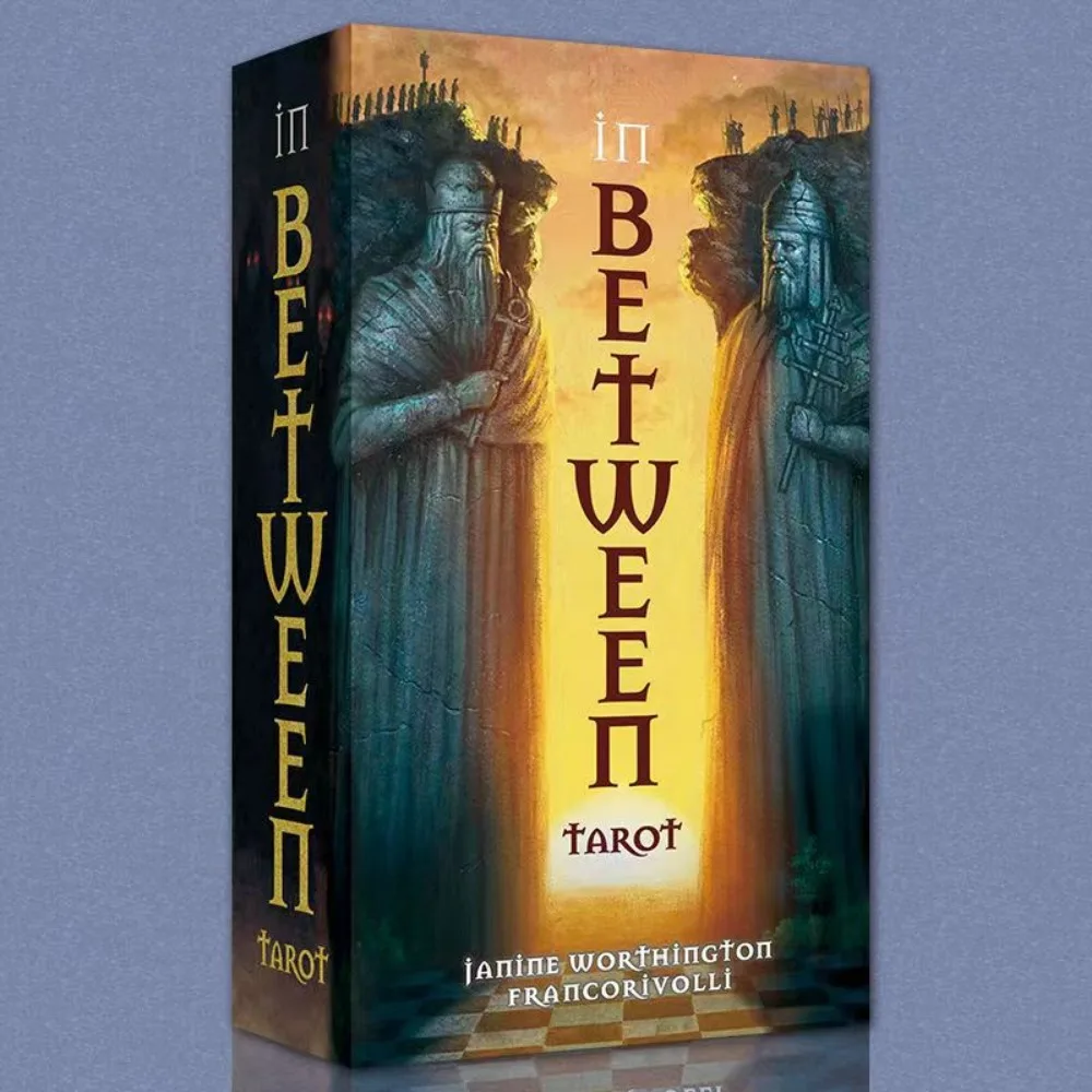 

In Between Tarot with Guidebook for Beginners 78 Pcs Cards Provides You with Fascinating Readings In A New Way 12*7cm