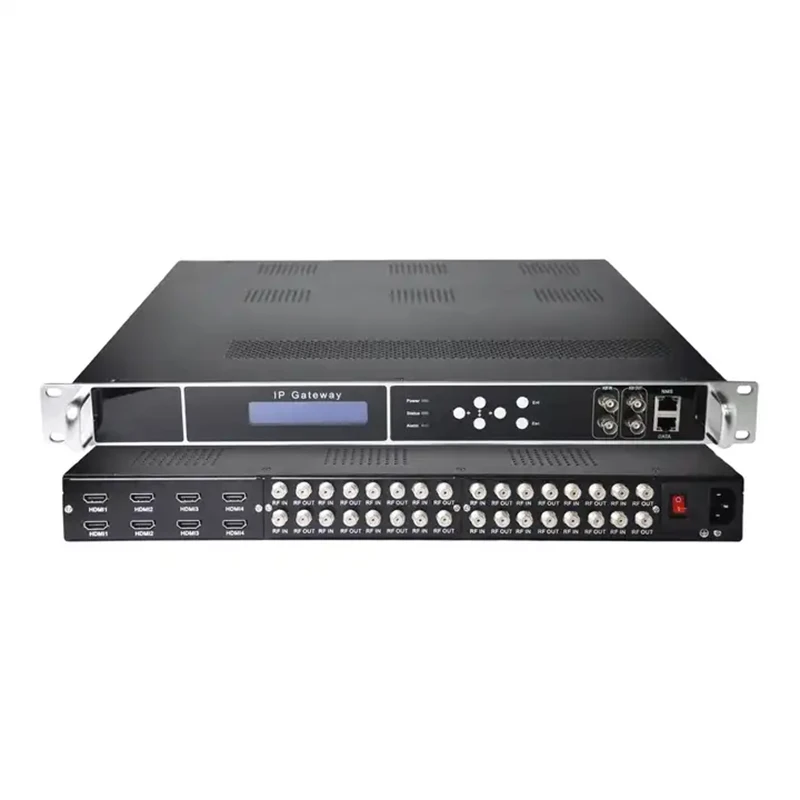 

Кодировщик H264 DVB IPTV кабель шлюза TV Digital Headend ATSC T HD IRD RF в IP конвертер