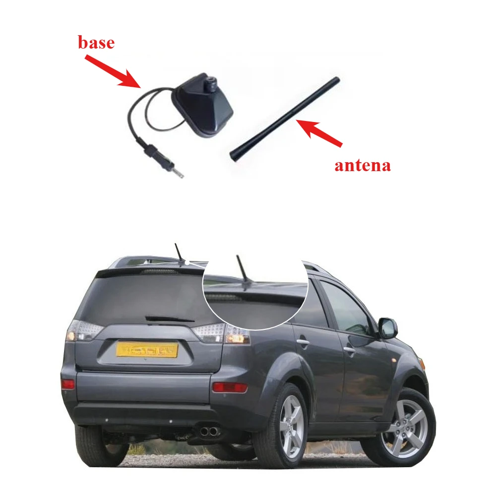 1 Pieza de Mástil de Antena para Lancer y Outlander 2007-2018 8723A217 8723A296 8723A184, Elegir entre Carcasa de Antena o Base