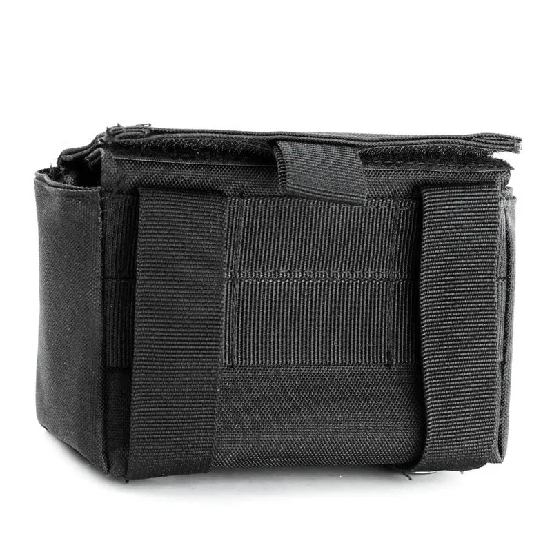 15 Round Tactical Shell Holder Reload Holder Molle Mag Bag for 12 Gauge/20G Carrier Belt Pouch