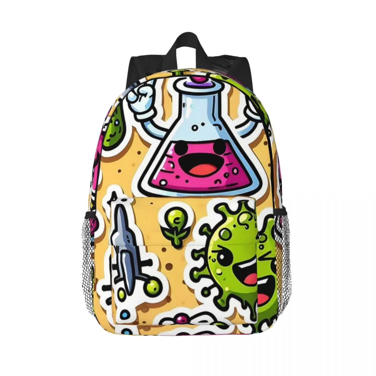 

Happy Science - Chemistry Backpack Hot Sale Daypack Large Capacity Boys Girls BookBag Shoulder Bag for Men Women Kids School Bag