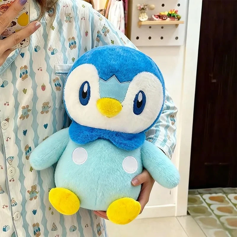 30-60cm Pokemon Piplup Plush Toys Soft Cute Hug Pillow Room Decoration Sofa Cushion Sleeping Comfort Companion Doll Trend Gift