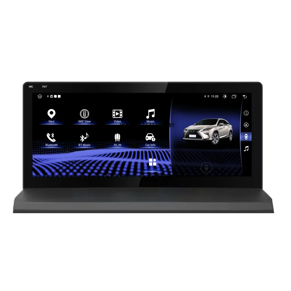 Android 14 CarPlay Auto Radio for Lx NX NX200 NX200T NX300h 2014-2021 Multimedia GPS Navigation Screen Stereo Audio DSP 4GRDS