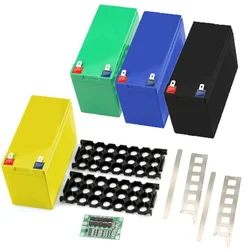 1pcS 12V 7Ah Battery CaseS Holder Empty Boxes For 18650-Battery Holder Nickel Strip PCB Board High Quality Tool Parts