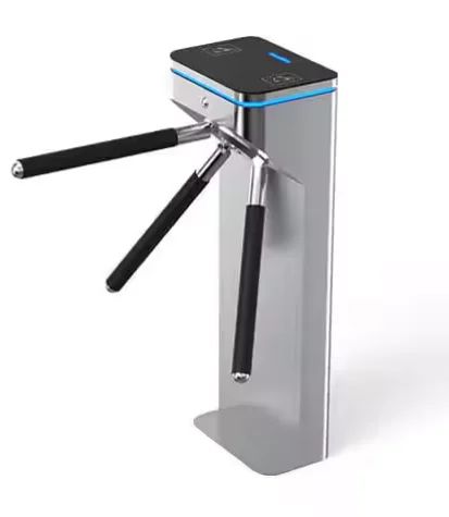 

High Security 304 Stainless Steel Face Recognition QR Code Access Control System 3 Arm Tripod Turnstile For Office&Gym