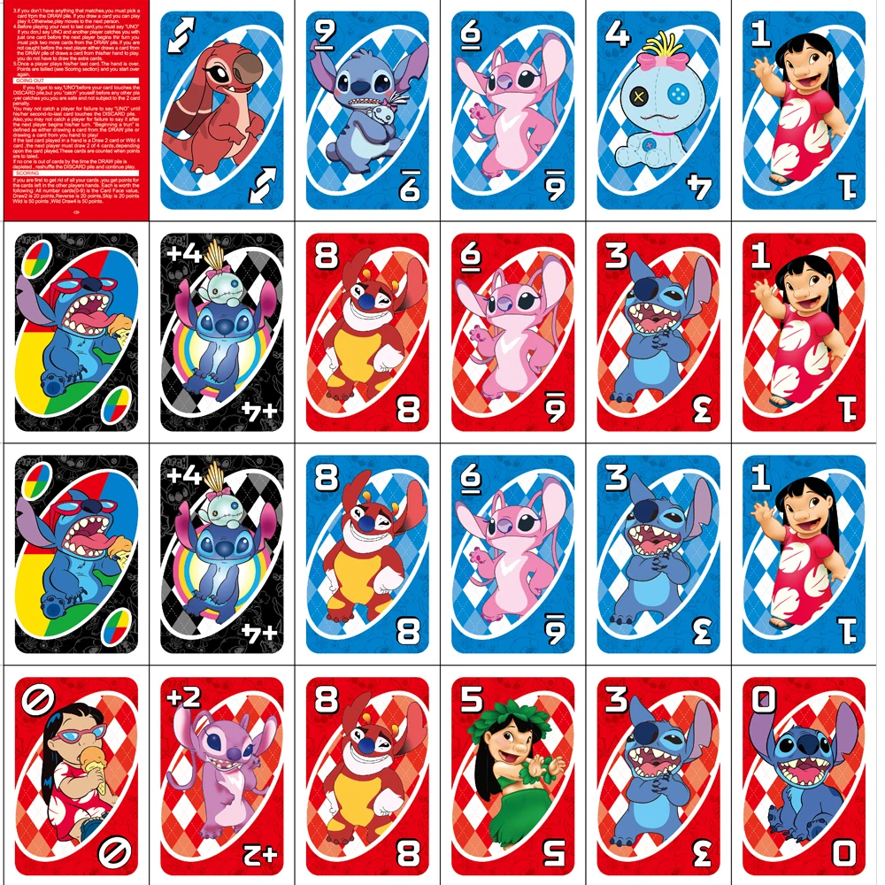 UNO Interstellar Baby Matching Card Game Tom And Jerry Multiplayer Family Party Boardgame Funny Friends Entertainment Poker