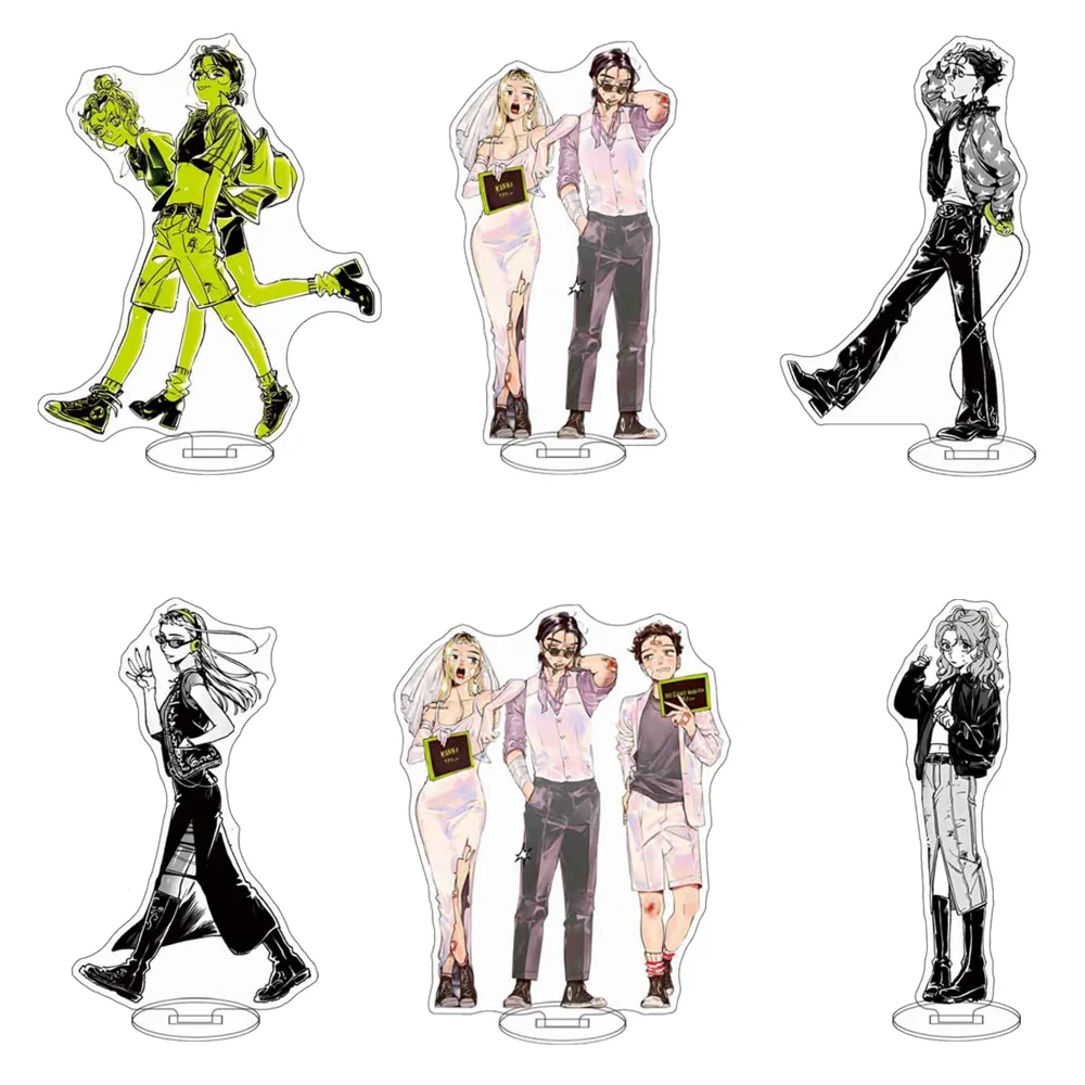 15CM Anime The Guy She Was Interested In Wasn't a Guy at All Acrylic Stand Figure Character Figure Collectible Gift for Fans 