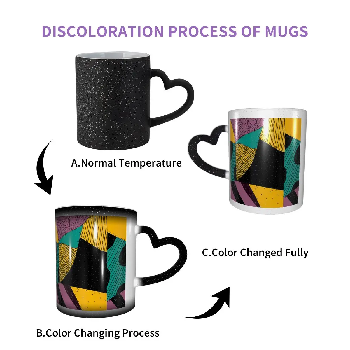 Sally's Dress. The Nightmare Before Christmas. Mug Funny Ceramic Coffee Cups Tea Mugs Milk Cup Drinkware Gifts for Woman Man