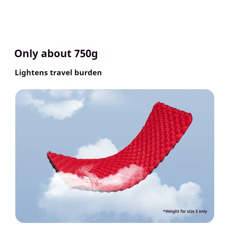 모비 가든 프라임 R6.5 캠핑 하이킹 야외용 접이식 두꺼운 방습 에어쿠션 패드