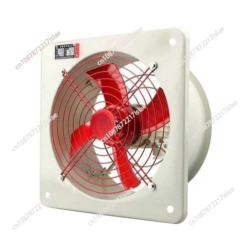 Flameproof Wall Mounted Axial Flow Ventilation Exhaust Fan 300/400 Model, 220V/380V Explosion Proof Industrial Fan