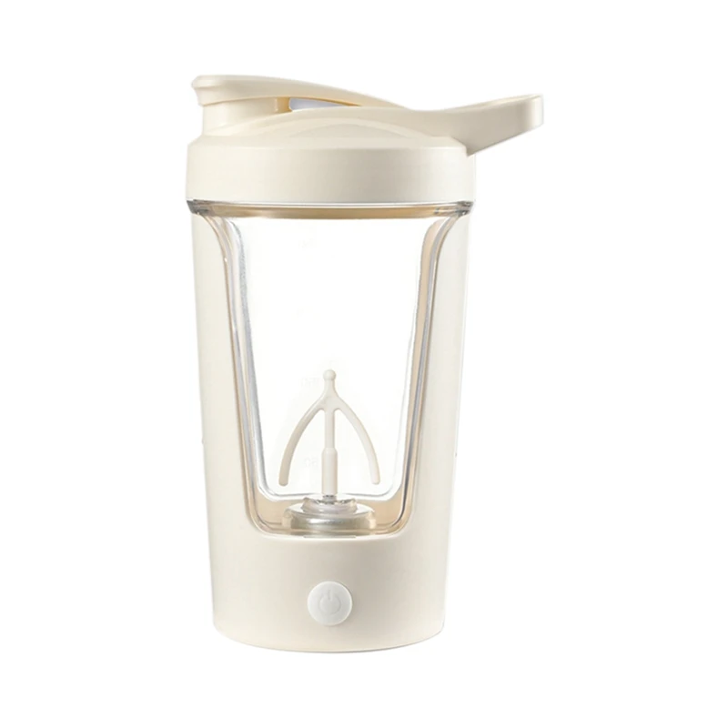 배터리 구동 자동 믹서기 컵, 고온 저항 커피 믹서기 컵, 편리한 밀크 파우더 믹서기 컵