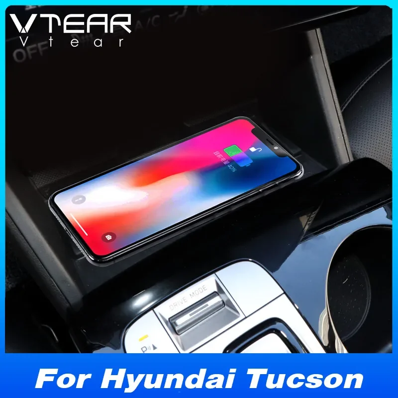 

For Hyundai Tucson Nx4 (2021-2024) Wireless Car Charger - Fast Charging Mobile Phone Panel Adapter | Car Modification Accessory