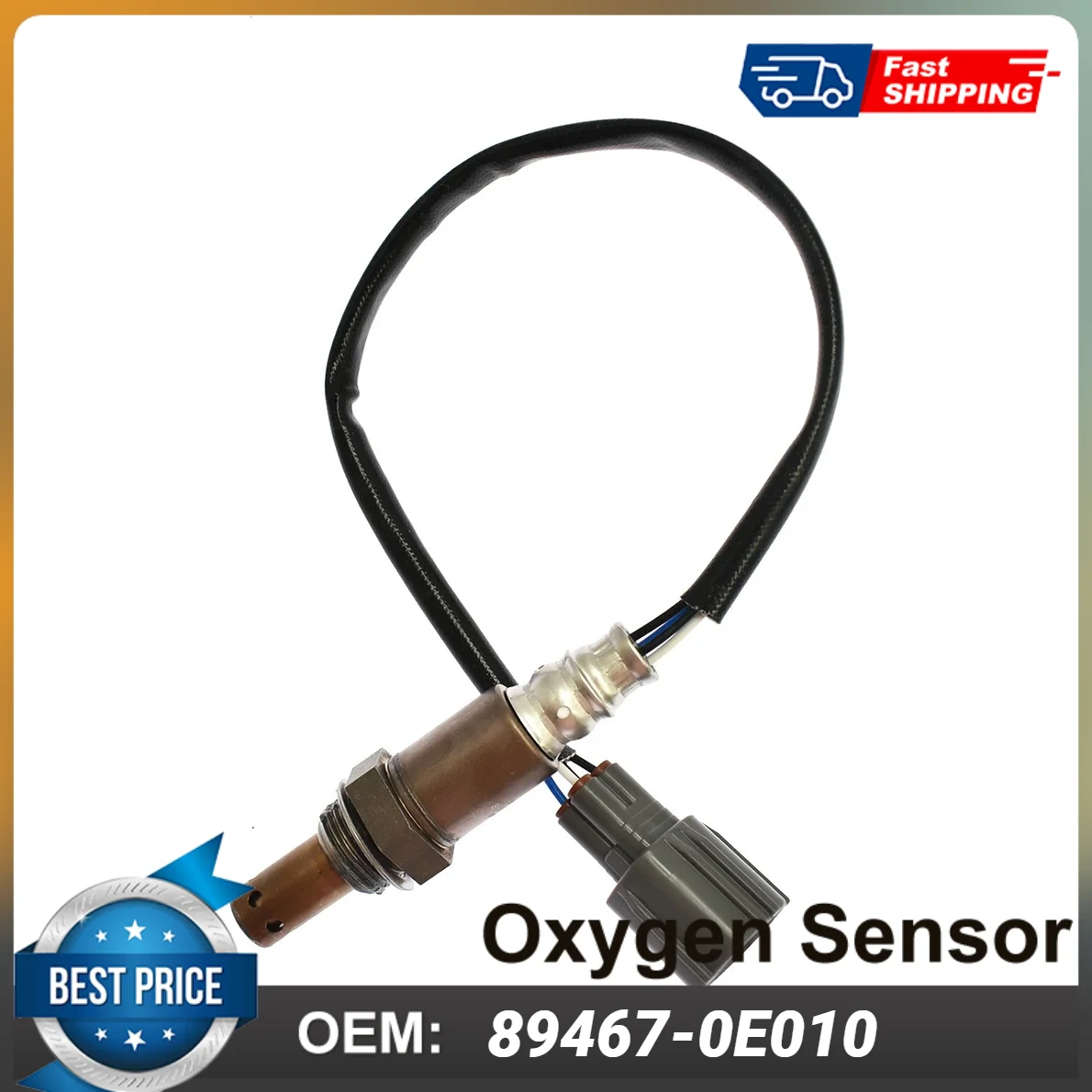 

Oxygen Sensor 89467-0E010 894670E010 For Toyota Camry 2002-2006, Solara 2004-2008, Highlander 2004-2007, Lexus ES330 3.0L V6