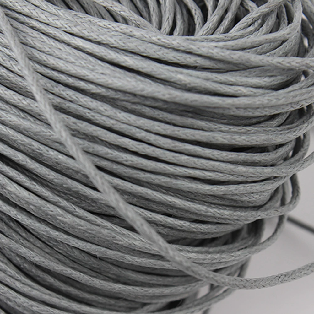 70 mt/los 1mm Gewachste Baumwolle String Bunte Perlen Schnur Seil Für Schmuck Machen DIY Armband Halskette Weben Zubehör liefert