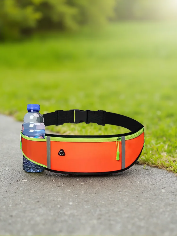 AliExpress WRELS 1/2/3 PCS Sports Waist Bag Breathable Sports Belt Reflective Tape Gym Outdoor Cycling Men Women Invisible Running Waist Bag