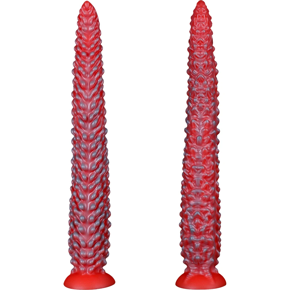 Super Long Monster Tentacle Silicone Anal Plug Dildo with Strong Suction Cup Long Buttplug Clit Vagina Stimulation Adult Sex Toy