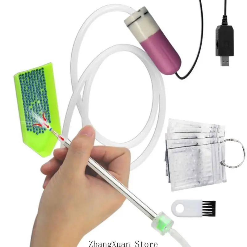 3XUF Convenient Gemstones Art Pen with Adjustable Vacuum Pumps For Presision Drilling