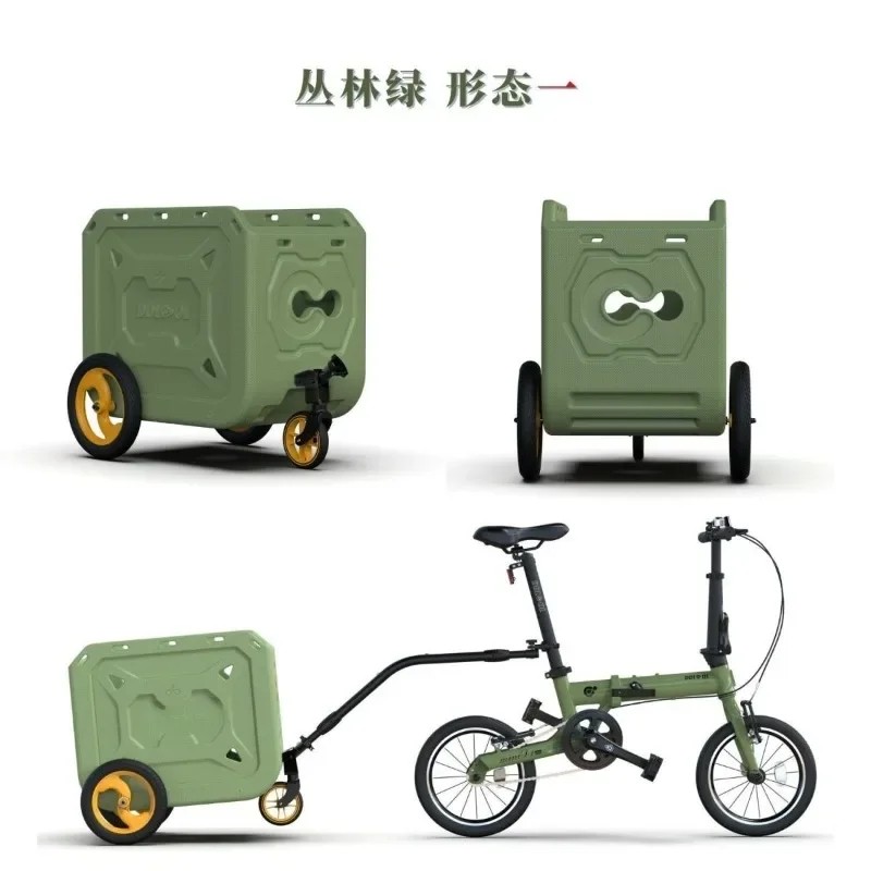 Multi-purpose camping trailer, pet cart