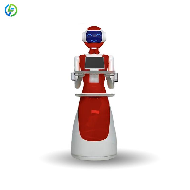 Customized Efficient Commercial Service Robot With Lifelike Expressions And Radar Detection For Restaurants Hospitals Events