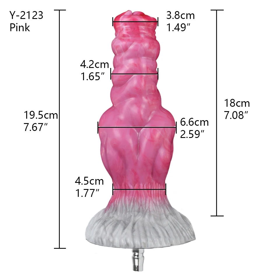 ROUGH BEAST Silicone Animal Dildo for Vac-U-Lock Sex Machine Simulation Fake Penis Female Masturbation Sex Dildo Attachments