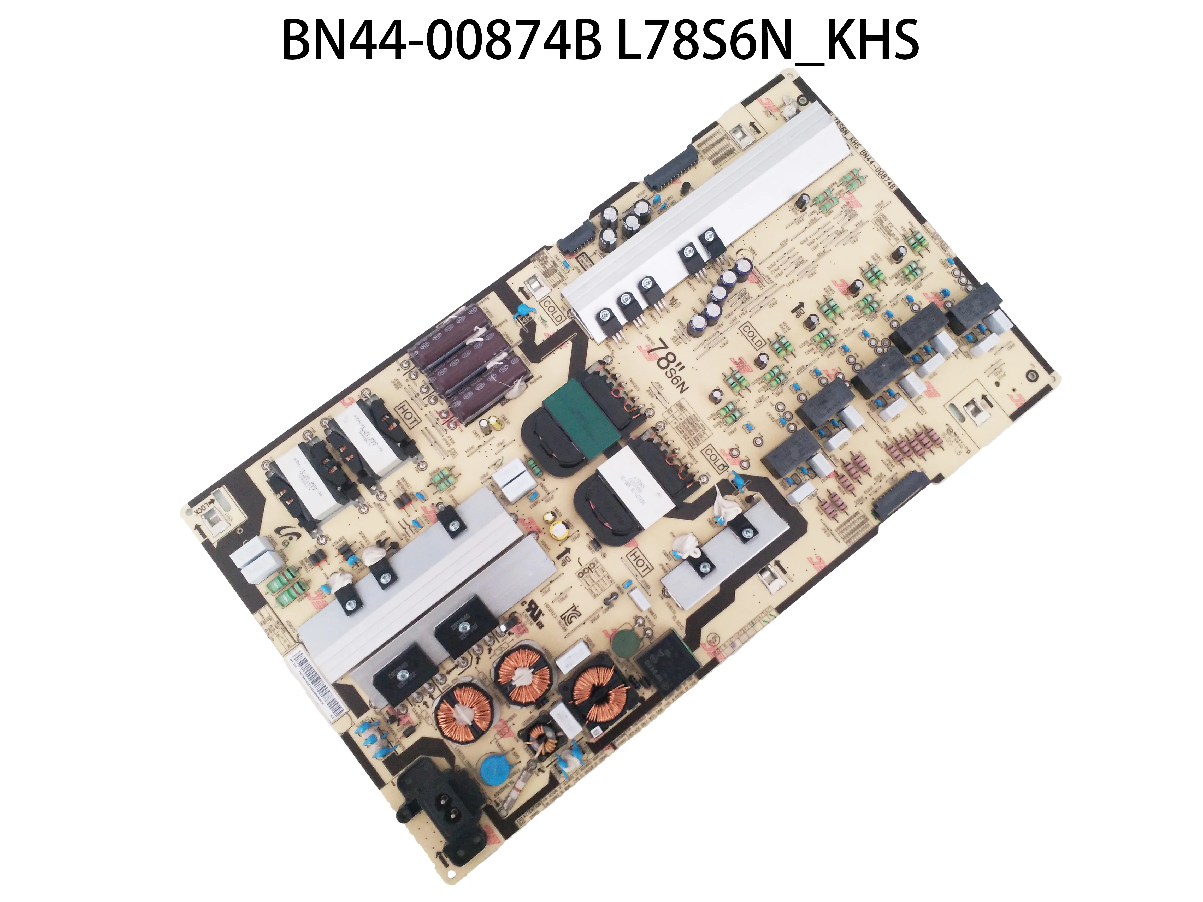 New Genuine Original BN44-00874B L78S6N_KHS Power Supply Board is For TV UA78KU6900J UN78KU7500FXZA TV accessories