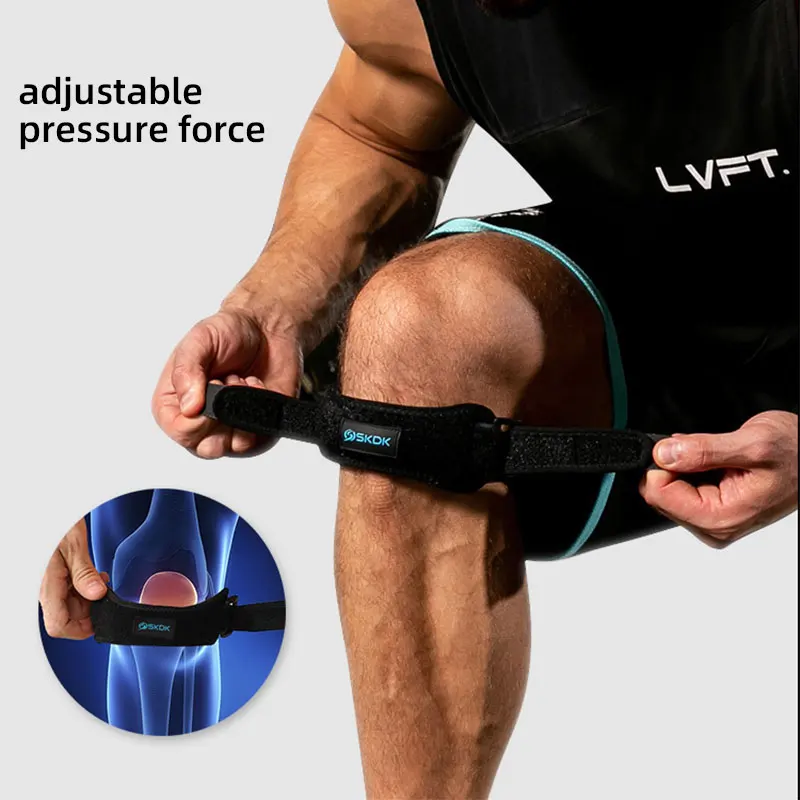 Pressurized Patella Belt Sports Knee Pads Running Knee Pads Shock Absorption Anti-meniscus Knee Pads Basketball Mountaineering