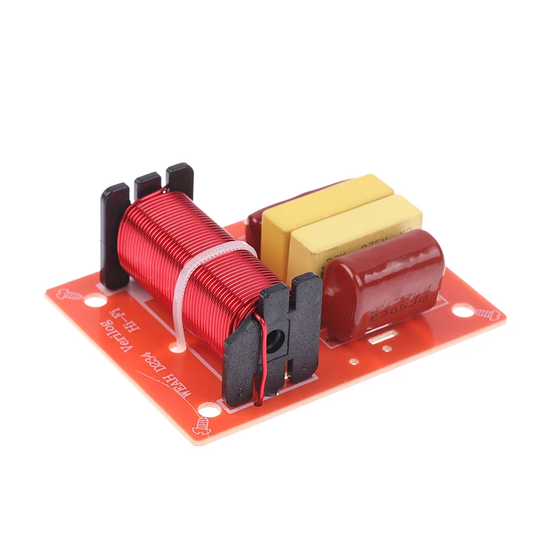 Customizable 80W 2-Way Audio Treble Bass Frequency Divider, DIY Speaker Crossover for Enhanced Sound