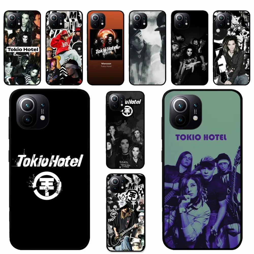 T-Tokio Hotel band Phone Case For Xiaomi Mi 5X 8 9 10 11 12 lite pro 10T PocoX3pro PocoM3 Note 10 pro lite