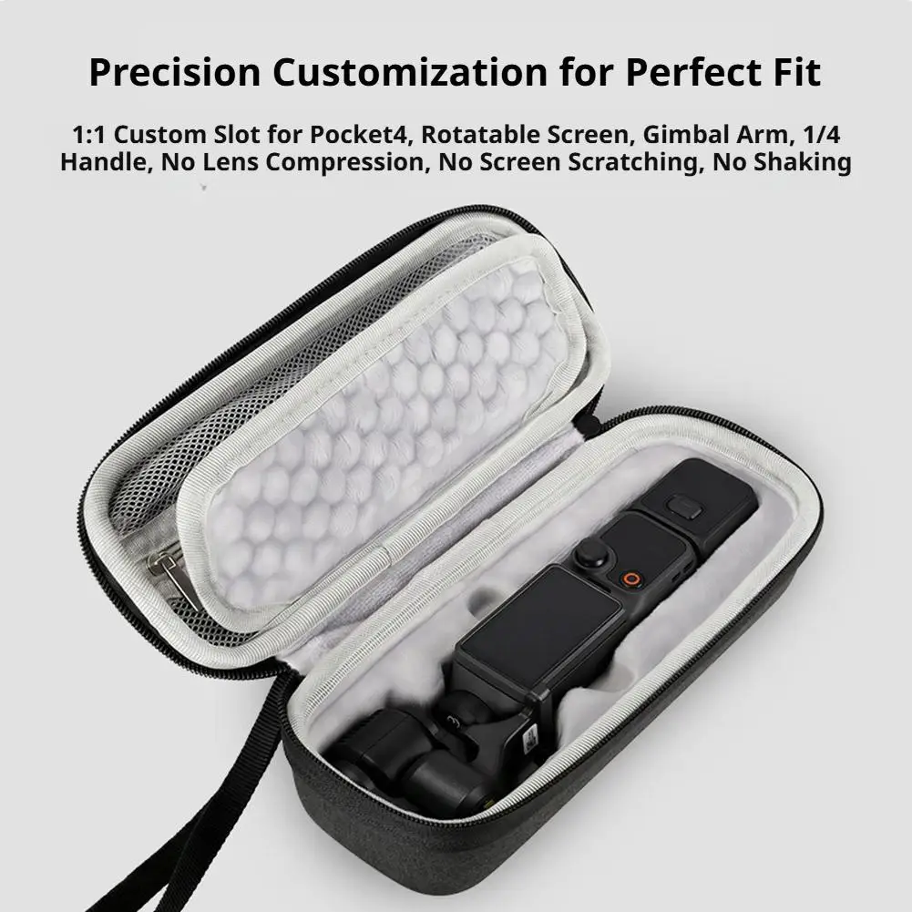 

Carrying Case Bag For DJI Osmo Pocket 4 EVA Hard Storage Bag Shockproof Travel Protective Case Outdoor Handbag Storage Bag