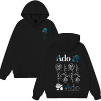 Ado 2025 World Tour Hibana Hoody Men Women Clothing Fashion High Quality Hoodies Casual Streetwear Oversized Tops Casual Hoodie