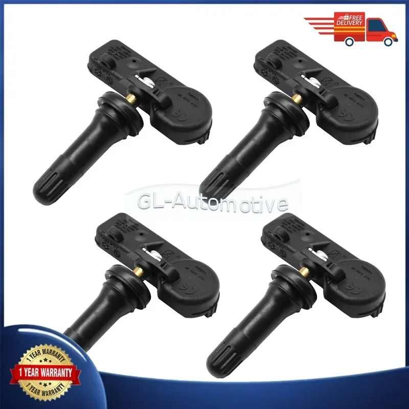 4 قطعة مستشعر TPMS مستشعر مراقبة ضغط الإطارات لكرايسلر تاون آند كونتري 2011-2019 433 ميجا هرتز 56029398 AB