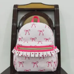Venda quente boutique mamãe saco do bebê meninas mochila cowboy imprimir moda crianças sacos casuais zíper portátil mochila de alta qualidade novo