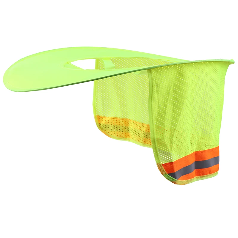 Summer Hard Hat Neck Shield Sun Shade Helmet Neck Shield Reflective Protection Prevent Sunburn For Construction Workers