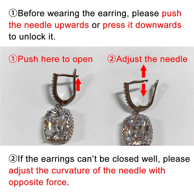 Huitan Fashion Simple Gold Color Women Drop Earrings with Round CZ Charm Creative Accessories Fancy Gifts Statement Jewelry image 6
