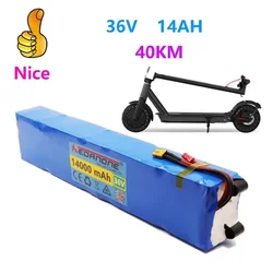 100% 36V 14Ah Scooter Battery Pack for Xiaomi Mijia M365 36V 14000mAh Battery pack Electric Scooter BMS Board for Xiaomi M365