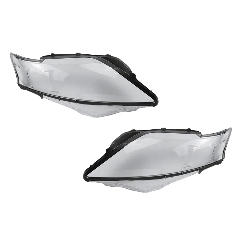 Car Headlight Lens Cover Head Light Lamp Shade Shell Lens Lampshade For Lexus RX270 RX350 2009 2010 2011