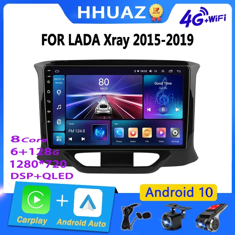 

Android Car Radio Multimedia for LADA X Ray Xray 2015 - 2019 Multimedia Video Player Navigation GPS Head Unit
