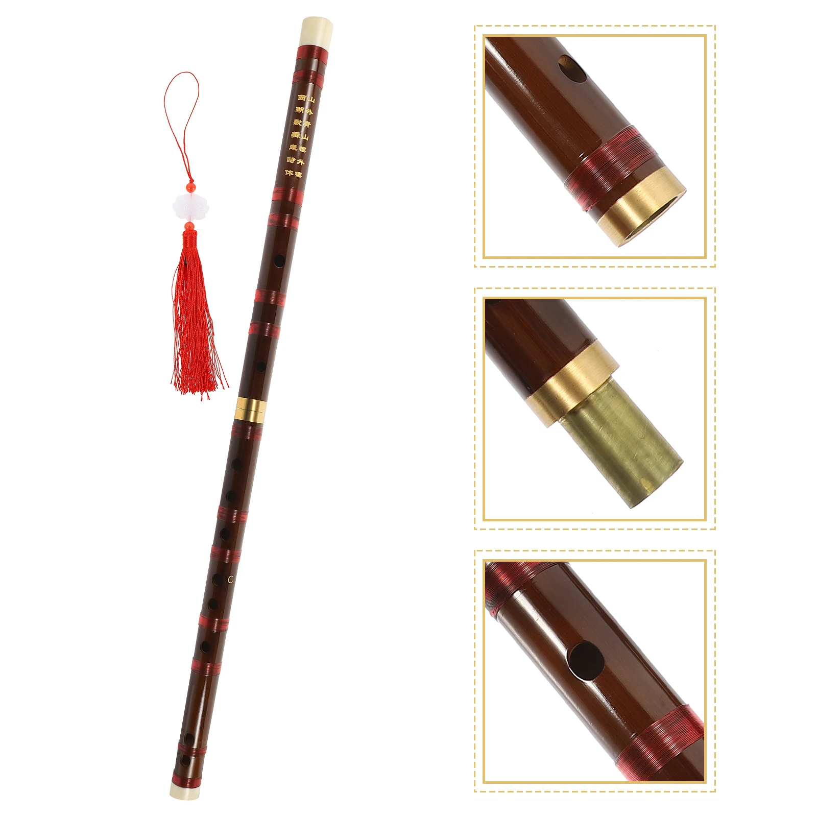 

Fife Portable Flute Chinese Traditional Wind Instrument Manual Practicing Student Bamboo