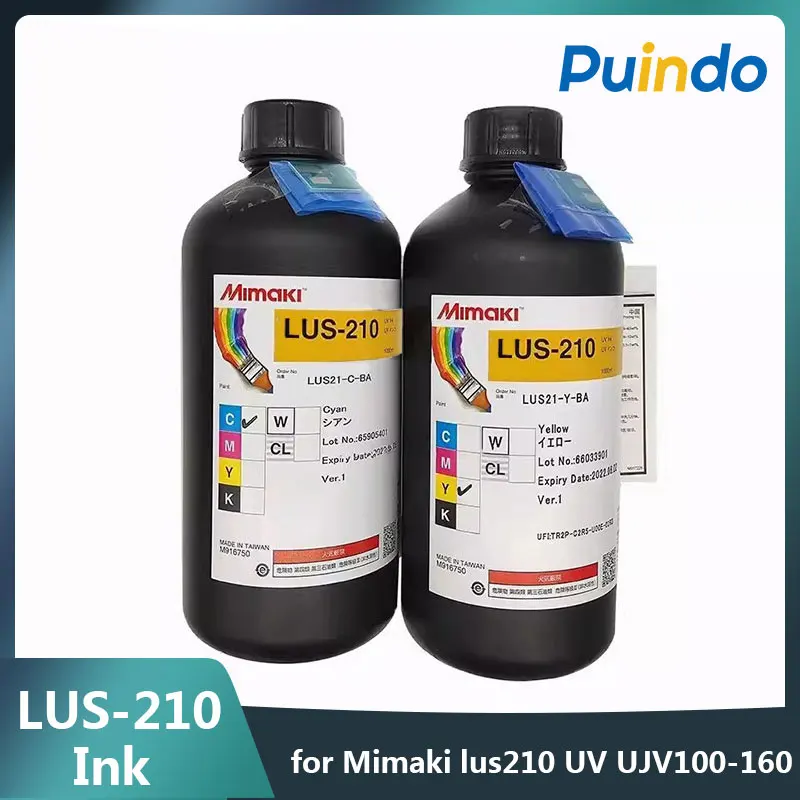 

1000ML Original LUS-210 LUS210 Ink for Mimaki lus210 UV UJV100-160 Printer Ink