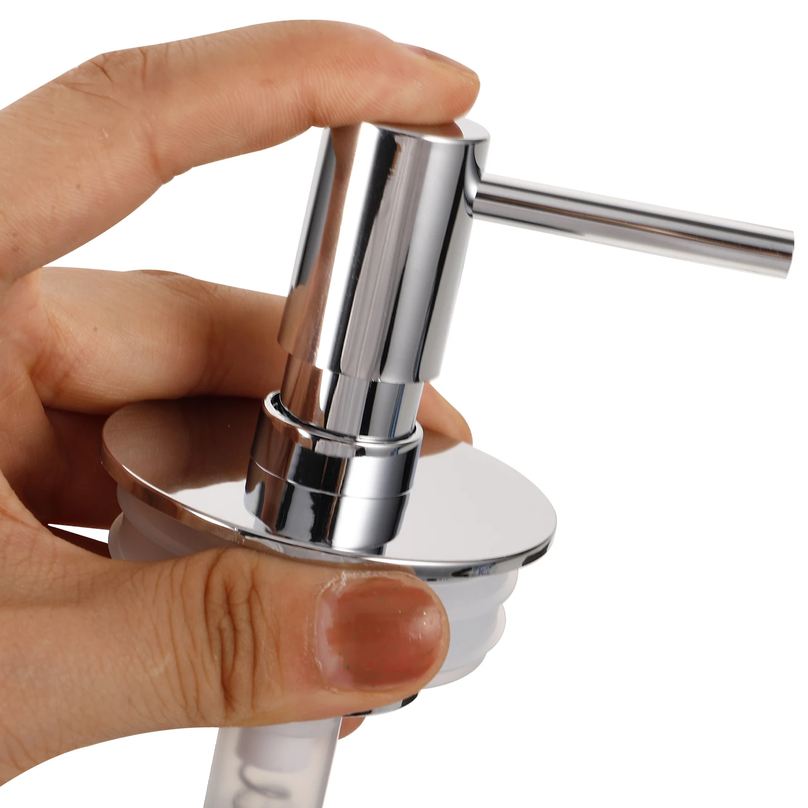 

Plastic Pump Head Dispenser for Lotion Shampoo Soap Bottle Replacement Travel Size Easy to Use Longtime Practical