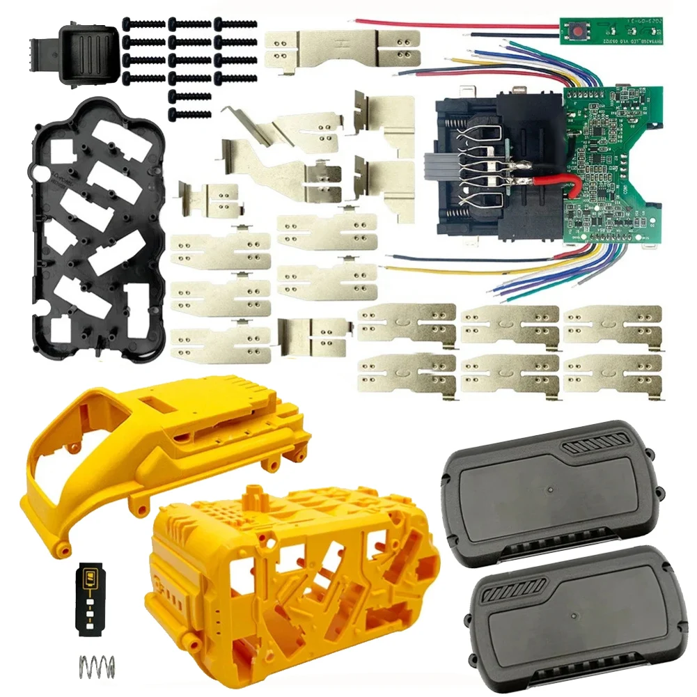 

15-cell DCB609 Battery Plastic Case, 21700 Lithium Battery Case, Compatible With For Dewalt 20/60V Protection Boards.