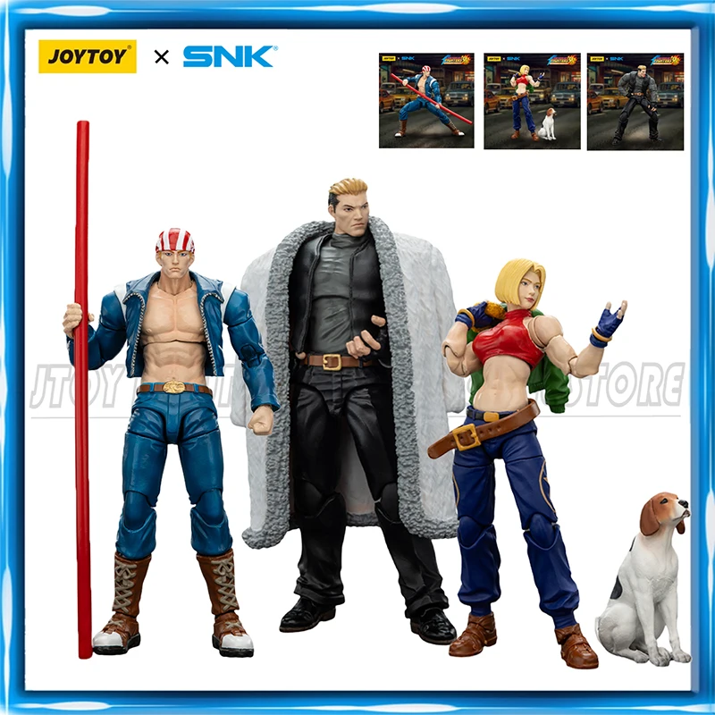 

[Pre Order]JOYTOY SNK 1/18 Action Figure KOF 98UM 97 Special Team Ryuji Yamazaki Billy Kane Blue Mary figures Toys Model