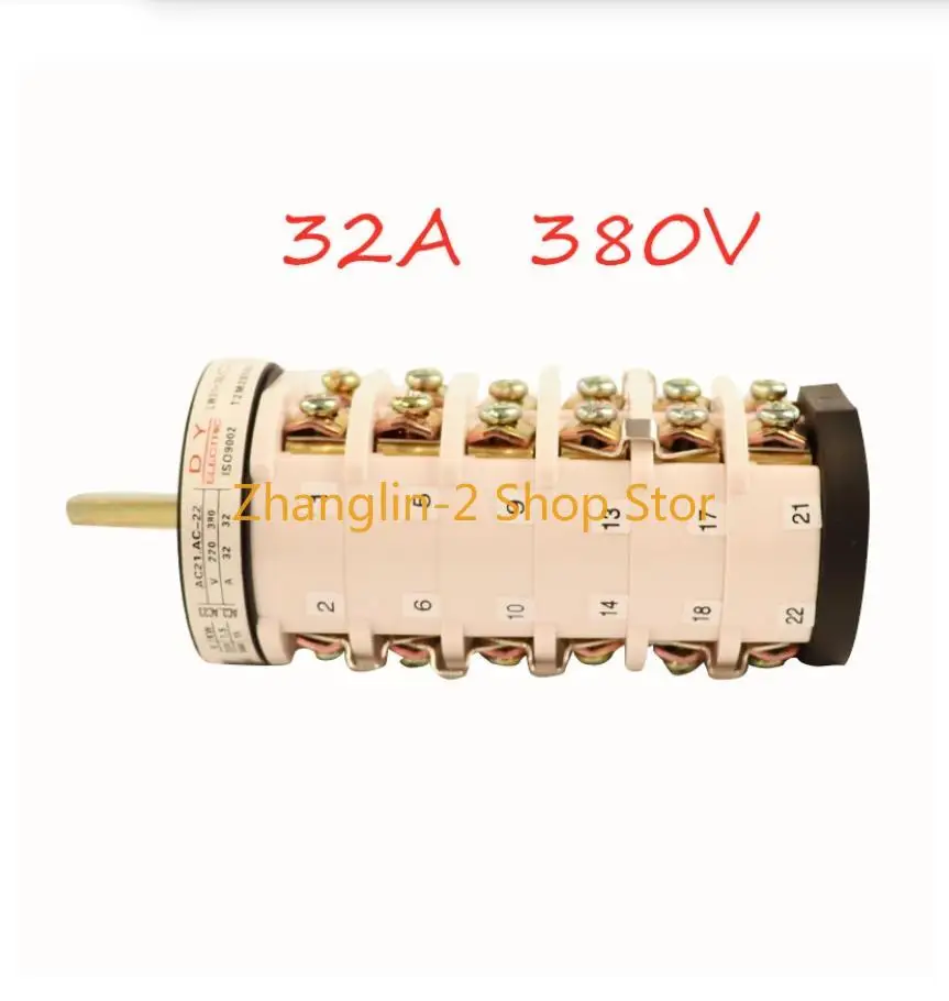 32A 380V Tyre Changer Switch Two-speed Motor Switch Forward Switch Reverse Switch Tire Repair Replacement Part