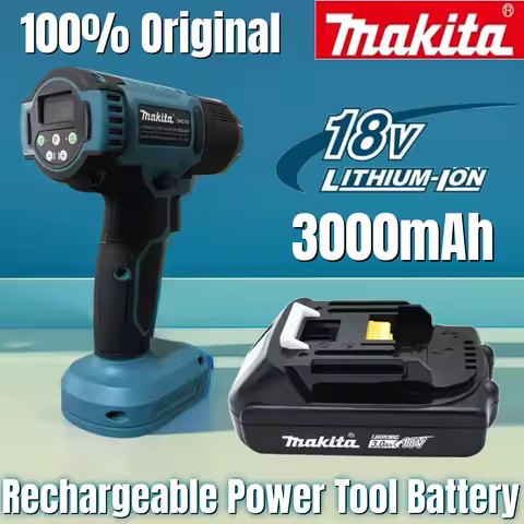 Makita 18V 3.0Ah Battery Original Lithium ion Rechargeable Battery 18V 3000mAh Replacement Battery BL1860 BL1850 BL1860B