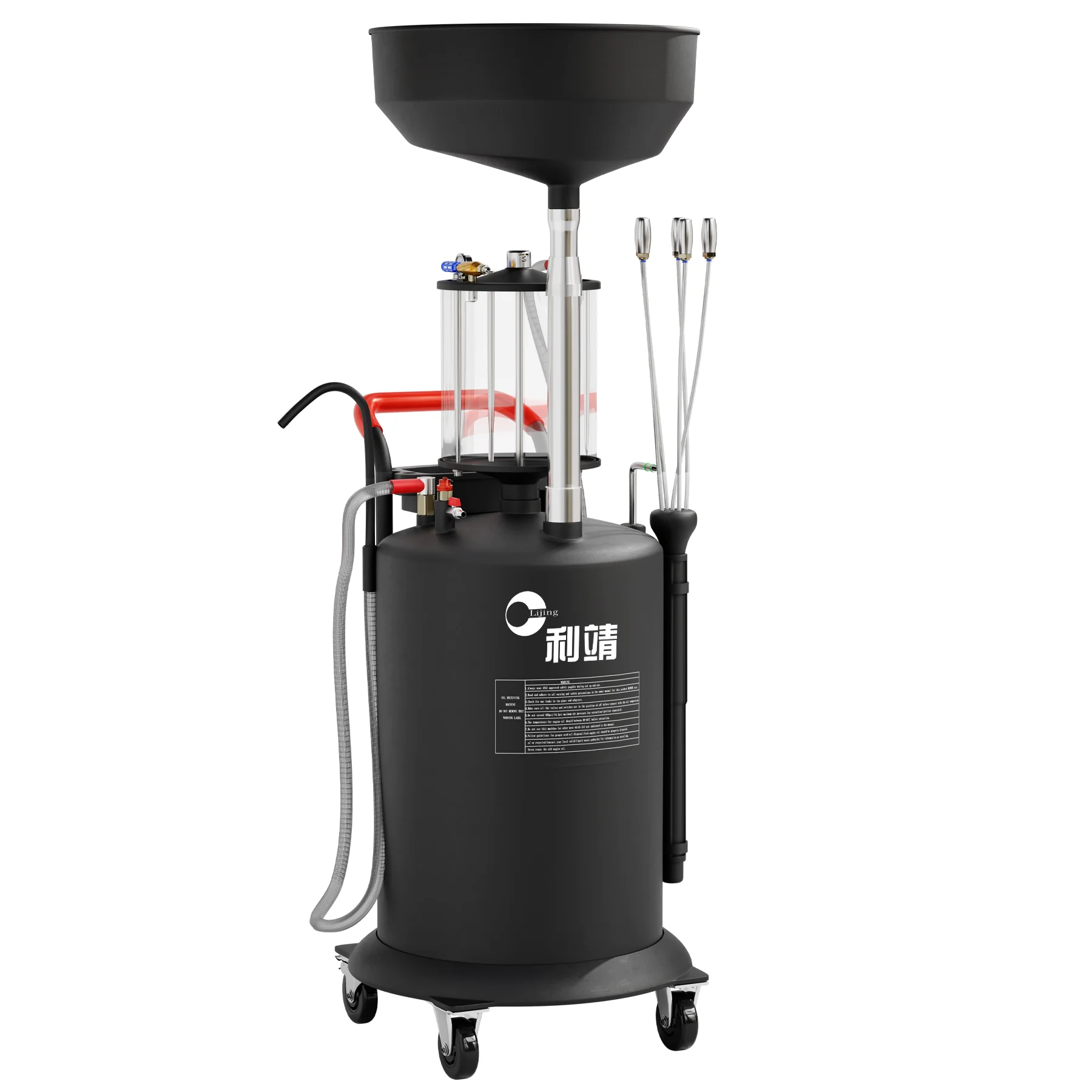 

High Capacity Oil Change Maintenance Tools Pneumatic Oil Pump with Measuring Cup for Car Oil Change