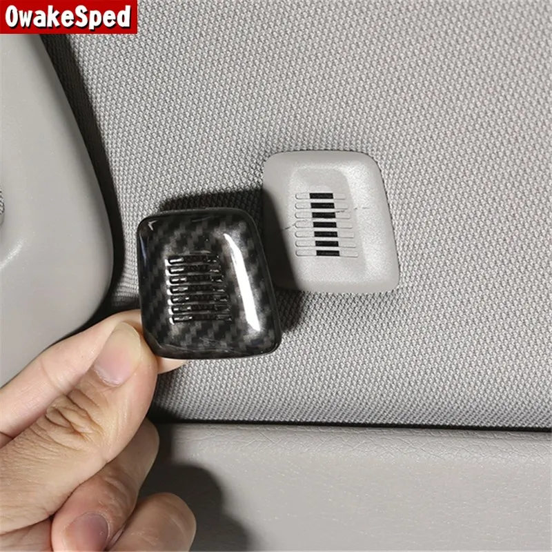 Car Styling Roof Microphone Cover Trim Decoration BMW X3 F25 X5 F15 X1 E84 F48 G07 G30 F20 F30 F10 Interior Accessories Sticker