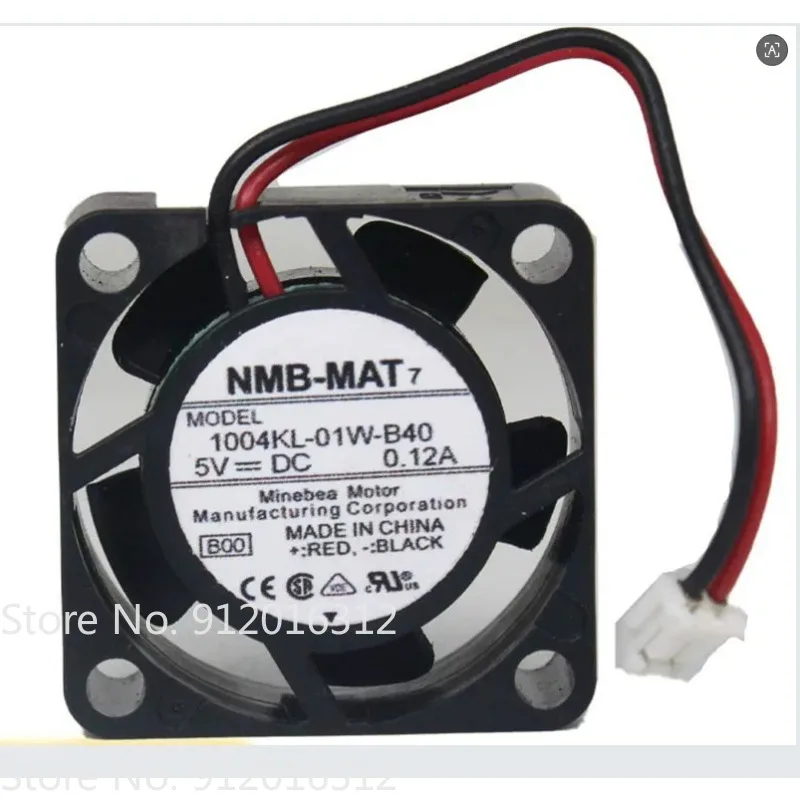 New Fan for NMB 1004KL-01W-B40 5V DC 0.12A 2510 Cooling Fan 25*25*10MM