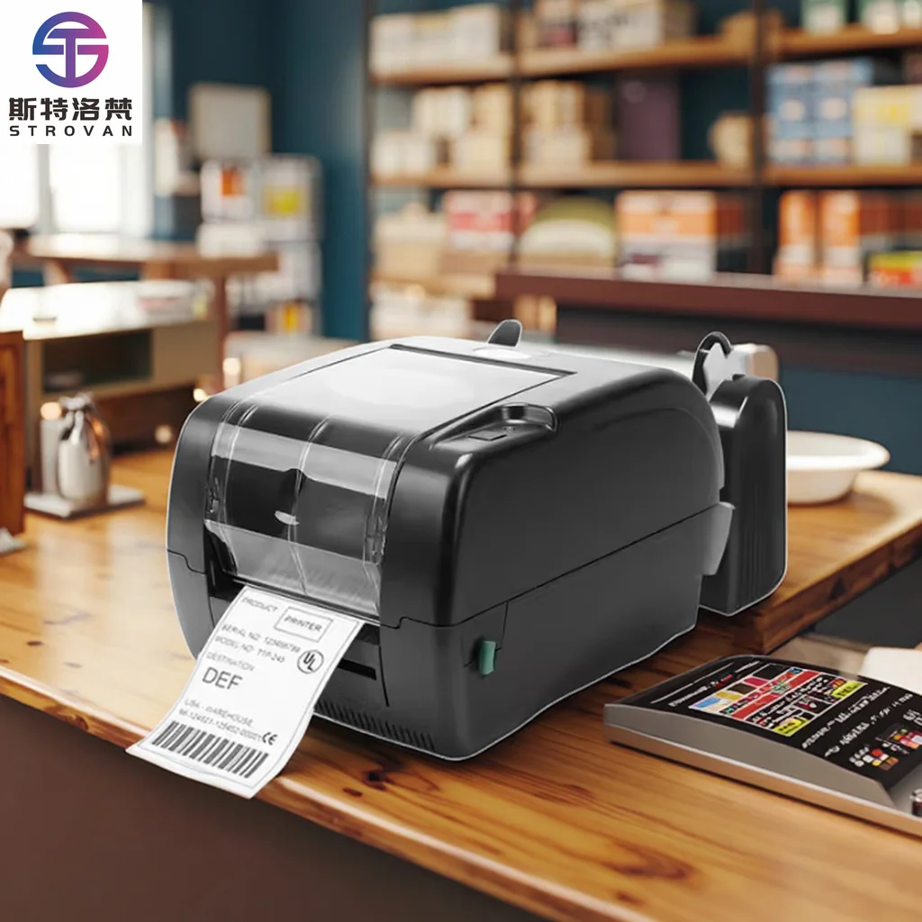 

TSC TTP247 Label Printer TTP-247 TSC Printer Barcode Adhesive USB Printer Machine TTP247 for Ticketing System